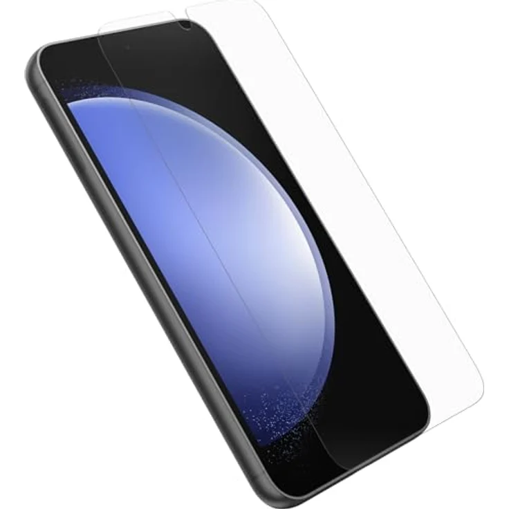 OtterBox Premium Glass Displayschutz für Samsung Galaxy S23 FE, gehärtetes Glas, ultradünn, bruchsicher, antimikrobieller Schutz, fingerabdruckresistent – Bild 2
