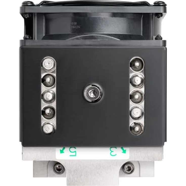 Silverstone SST-XE04-SP5B CPU-Kühler, AMD SP5 - silber, PWM-gesteuerter Lüfter mit dualen Kugellagern – Bild 5