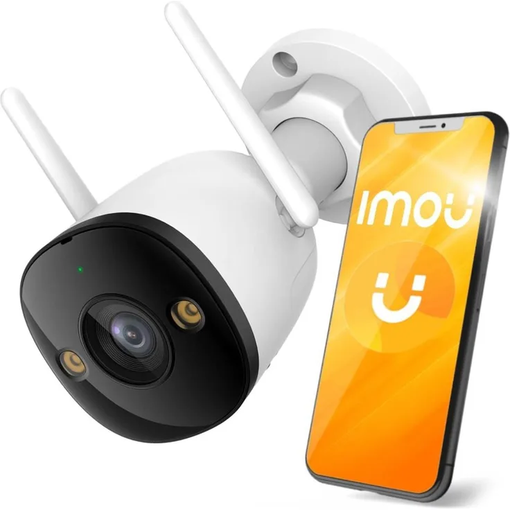 Imou WRL CAMERA 5MP BULLET/IPC-S3EP-5M0WE (2880 x 1620 Pixels), Netzwerkkamera, Weiss