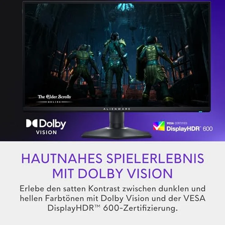 Dell Alienware AW2725QF – 27" 4K UHD Gaming-Monitor, 180Hz, IPS, gestochen scharf & flüssig für ultimatives Gameplay – Bild 4