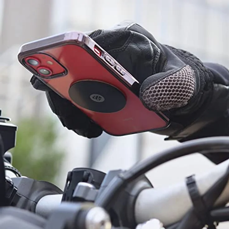 Shapeheart, antireflektierende Metallplatte, extra dünner Universaladapter für Motorrad- und Fahrrad-Handyhalter. Kompatibel Produkten – Bild 3