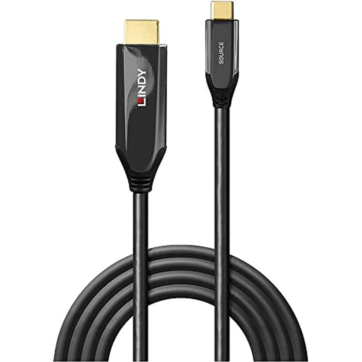 LINDY USB Typ C auf HDMI 8K60 Adapterkabel, 2 m, Plug-and-Play, 7680 x 4320 @ 60 Hz – Bild 2