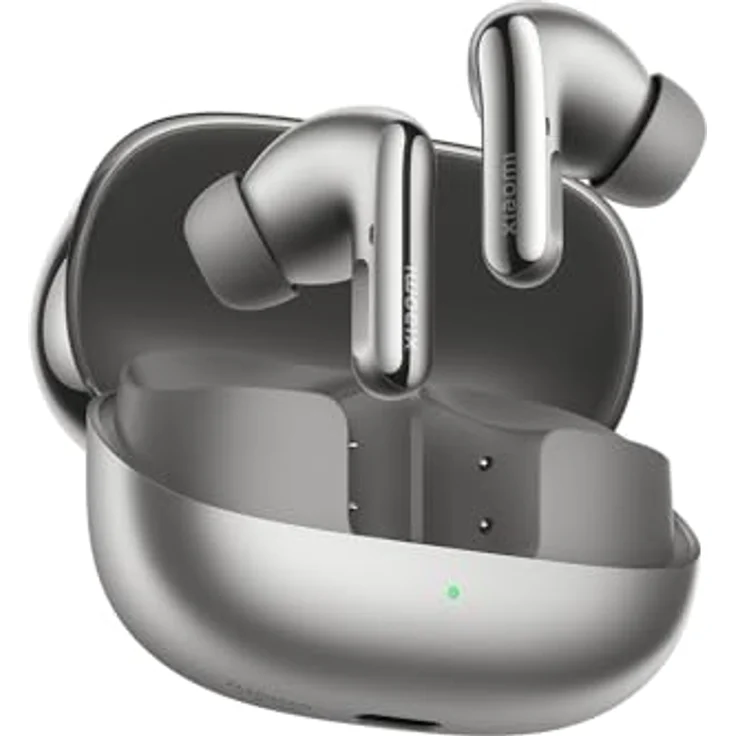 Xiaomi Buds 5 Pro Bluetooth - 11mm HiFi-Dreifach-Treiber, 55db ANC Active Noise Cancellation und 15m/s ENC, Lossless Qualcomm Sound und Harman AudioEFX, Titan Grey – Bild 1