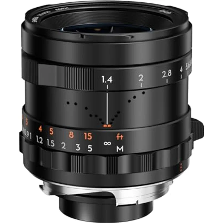 THYPOCH Simera 35mm f1.4 Objektiv für Leica M Mount, Full-Frame, mit Focus Tab, Schwarz, Type II, Bokeh und Naheinstellgrenze 0,45 m – Bild 3