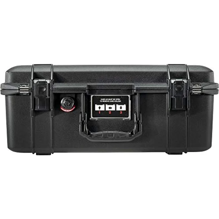 Peli 1506 Air, Leichter Schutzkoffer für Filmkameras und empfindliche Elektronik, Wasser- und Staubdicht, 22L, Schwarz, ohne Schaumstoffeinlage – Bild 5