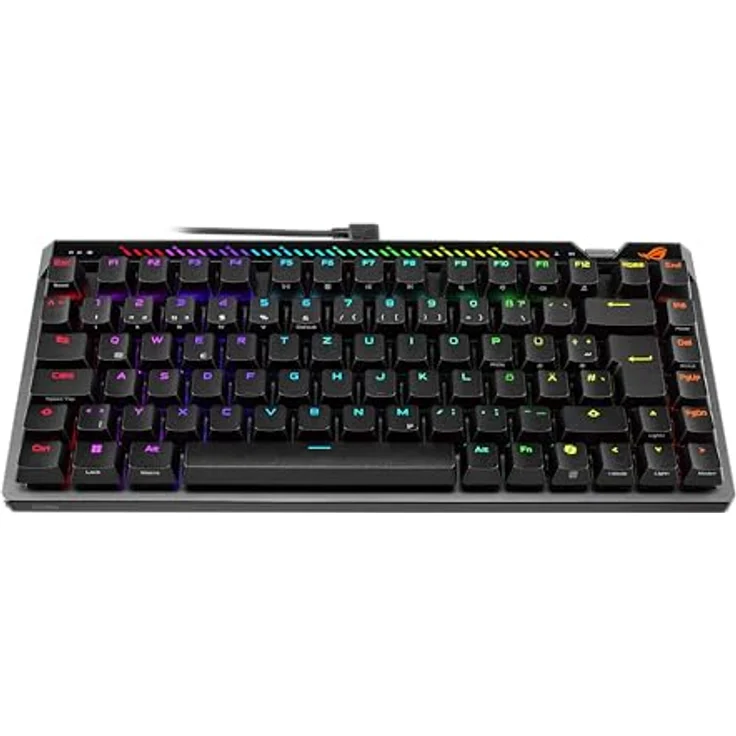 ASUS ROG Falchion Ace 75 HE, Gaming Tastatur, kabelgebunden, Deutsch, schwarz – Bild 3