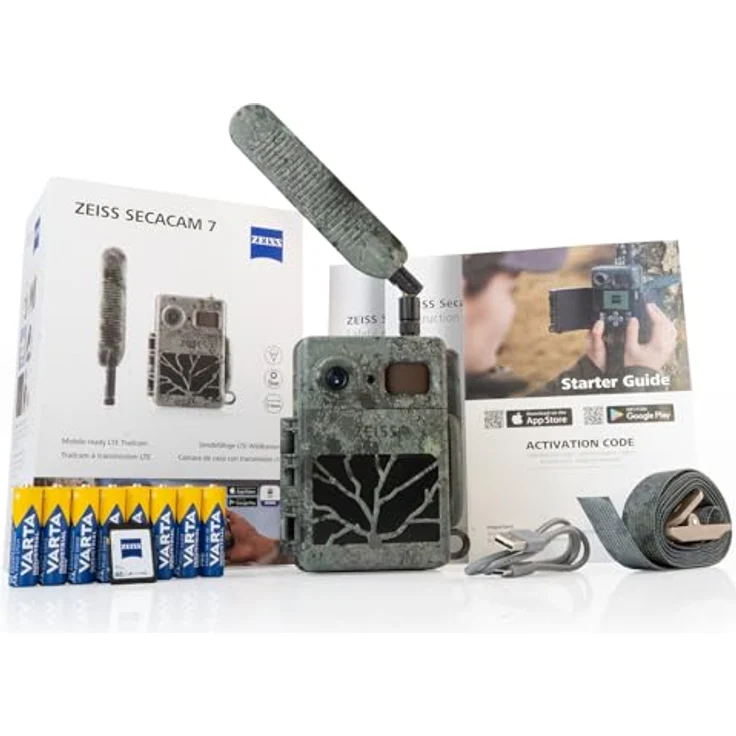 ZEISS Secacam 7 Überwachungskamera, Premium-Wildkamera mit robustem, wetterfestem Gehäuse – Bild 6