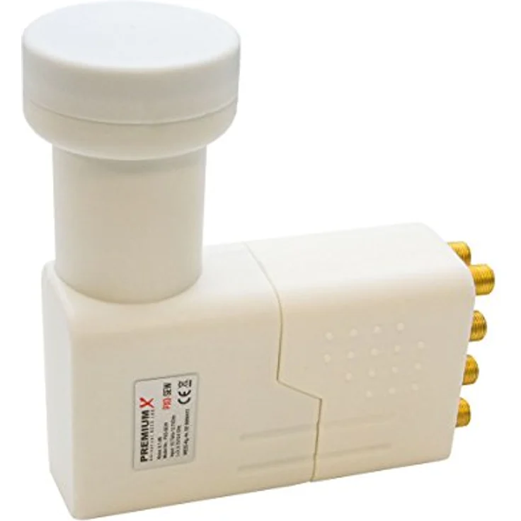 Premium X Octo LNB Digital SAT für 8 Teilnehmer Weiß 8-Fach Empfangskopf 0,1dB DVB-S2 HDTV 4K Wetterschutz – Bild 4