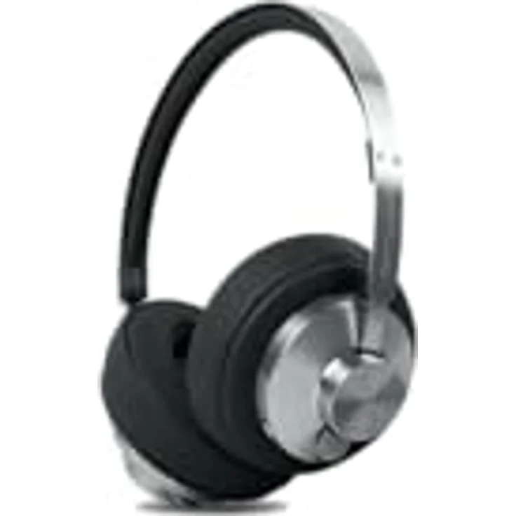 Muse M-298 SBL, Stereo Kopfhörer mit Bluetooth, Aktive Geräuschunterdrückung, Kabelgebunden und Kabellos, Schwarz/Silber – Bild 1