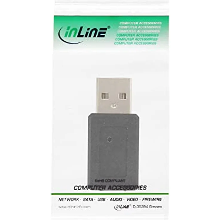 InLine USB 2.0 Adapter, Stecker A auf Mini-5pol Buchse (33500A) – Bild 4