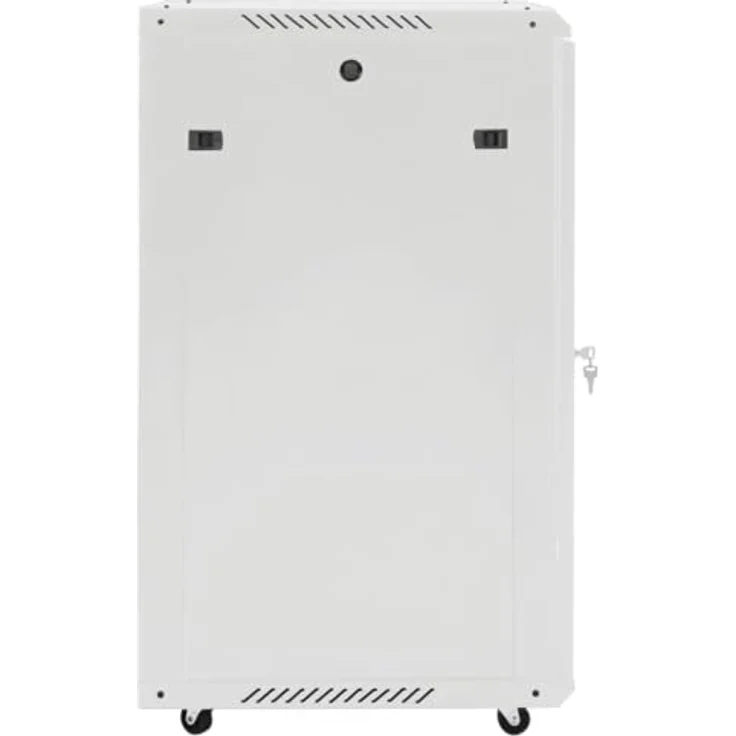 vidaXL Netzwerkschrank 18U, 19" IP20, abschließbar, Grau, 60x60x100 cm, aus kaltgewalztem Stahl – Bild 6
