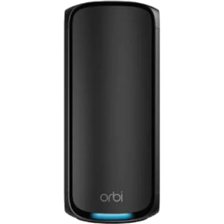 NETGEAR Orbi 970-Serie (RBE970B) Quad-Band WiFi 7-Mesh-Zusatzsatellit Black Edition, bietet zusätzliche Abdeckung bis zu 220 m² – Bild 1
