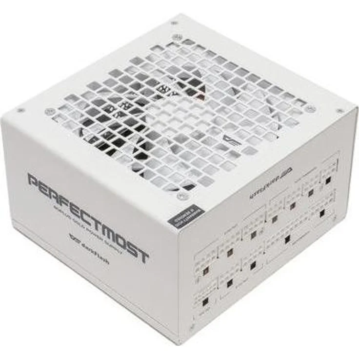 Darkflash Tech DarkFlash PMT1050, 1050 W ATX 3.1 Netzteil mit 80 PLUS Gold-Zertifizierung, weiss