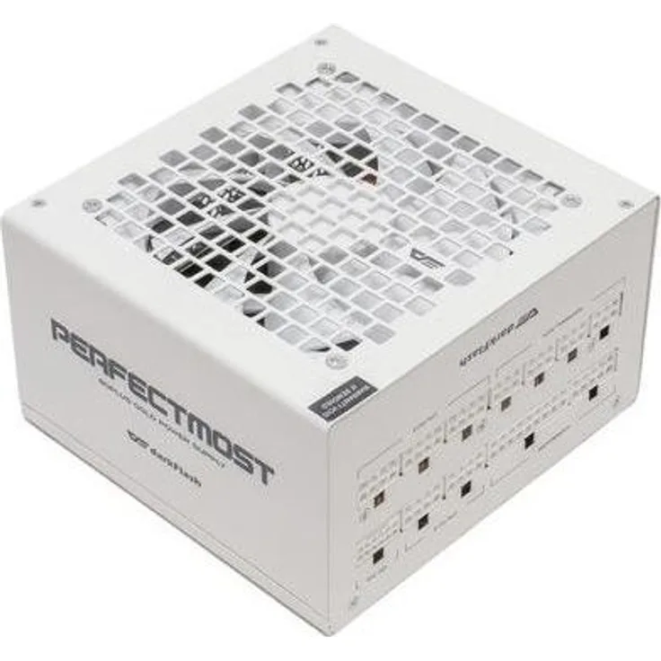 Darkflash Tech DarkFlash PMT1050, 1050 W ATX 3.1 Netzteil mit 80 PLUS Gold-Zertifizierung, weiss