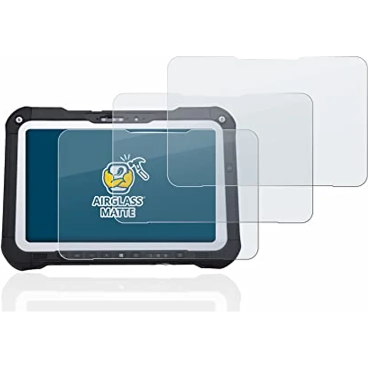 BROTECT 3x Entspiegelungs-Panzerglasfolie für Panasonic Toughbook FZ-G2 Schutzglas Schutz-Folie Matt [Extrem Kratzfest 9H, Anti-Reflex, – Bild 1
