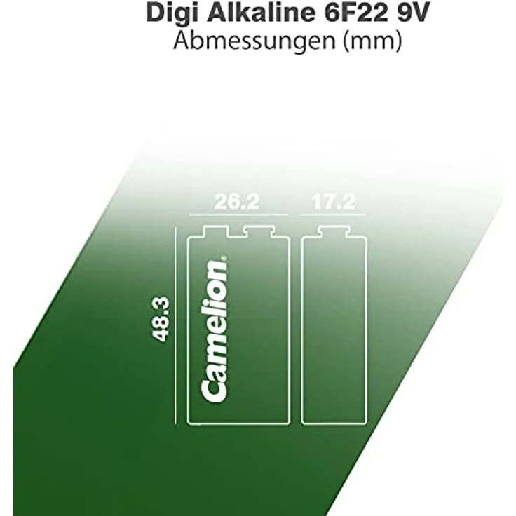 CAMELION Block-Batterie 9V heavyDuty – Bild 4