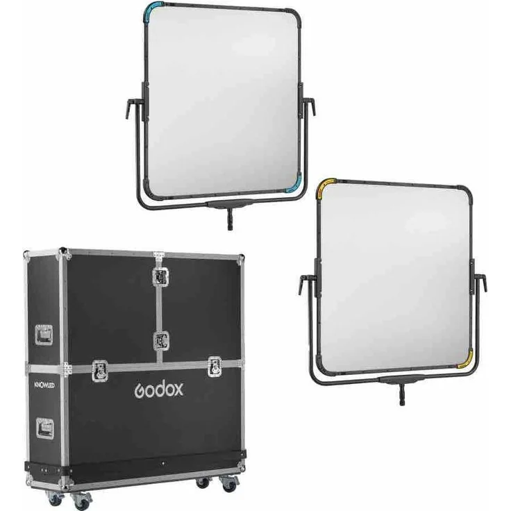 Godox LiteFlow Reflector Kit 100cm, Reflektor mit Softbox und Flight Case für professionelle Fotografie