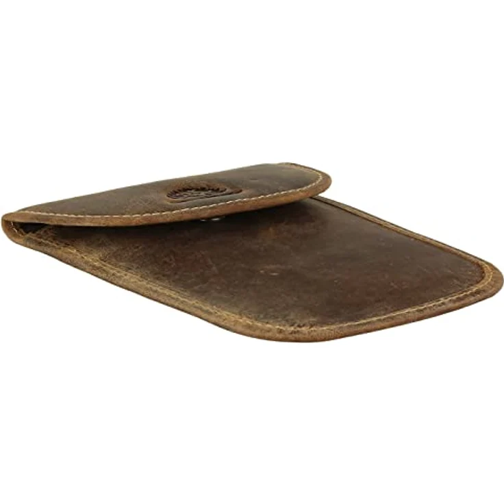 Greenburry Vintage Schlüsseltasche groß, Leder, Druckknopfverschluss, 11 x 1,5 x 7 cm – Bild 3
