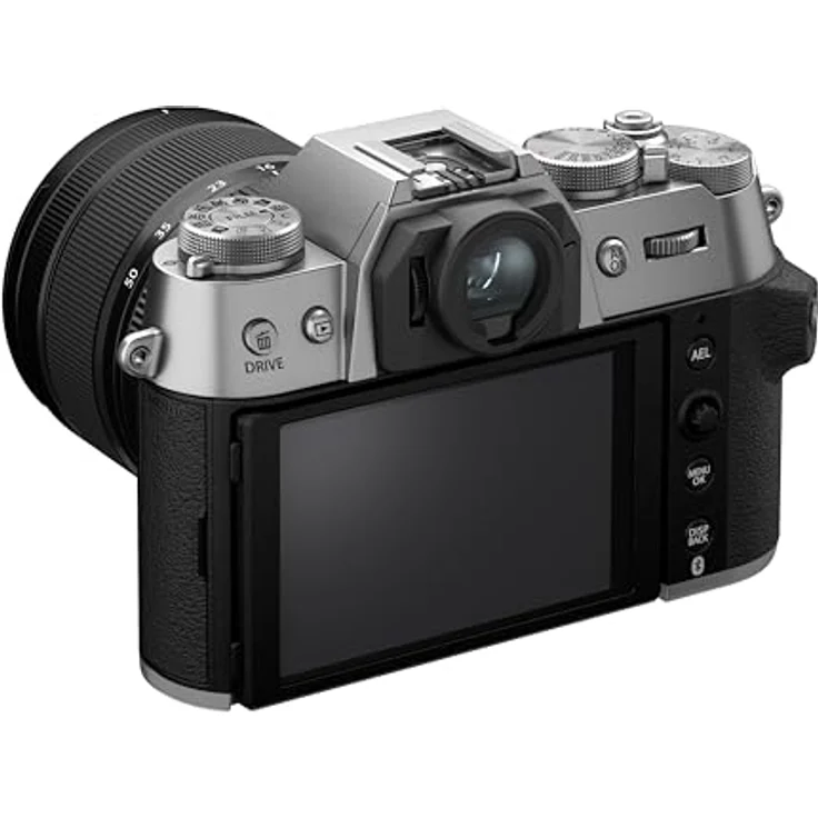 FUJIFILM X-T50 Silber / 16-50mm Kit Systemkamera mit X-Trans CMOS 5 HR Sensor und integriertem Fünf-Achsen-Bildstabilisator – Bild 5