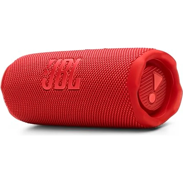 JBL Flip 7, kabelloser tragbarer Bluetooth-Lautsprecher, 16 Stunden Akkulaufzeit, IP68 wasserdicht, Staub- und stoßfest, Pro Sound mit AI Boost, Auracast Multi-Speaker-Verbindung, Rot – Bild 1