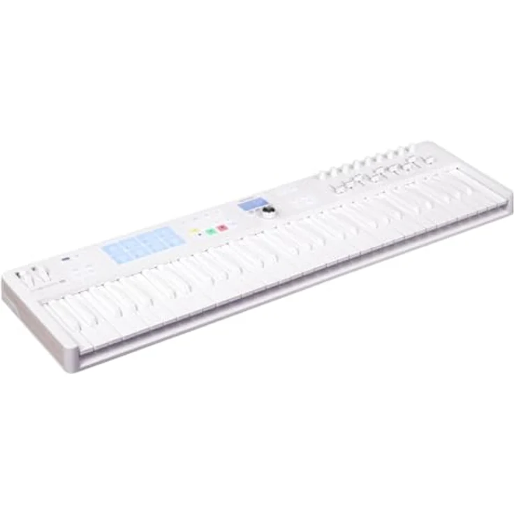 Arturia KeyLab Essential 61 Mk3 Alpine White - Masterkeyboard mit hochwertiger Verarbeitung und umfangreicher Ausstattung – Bild 2