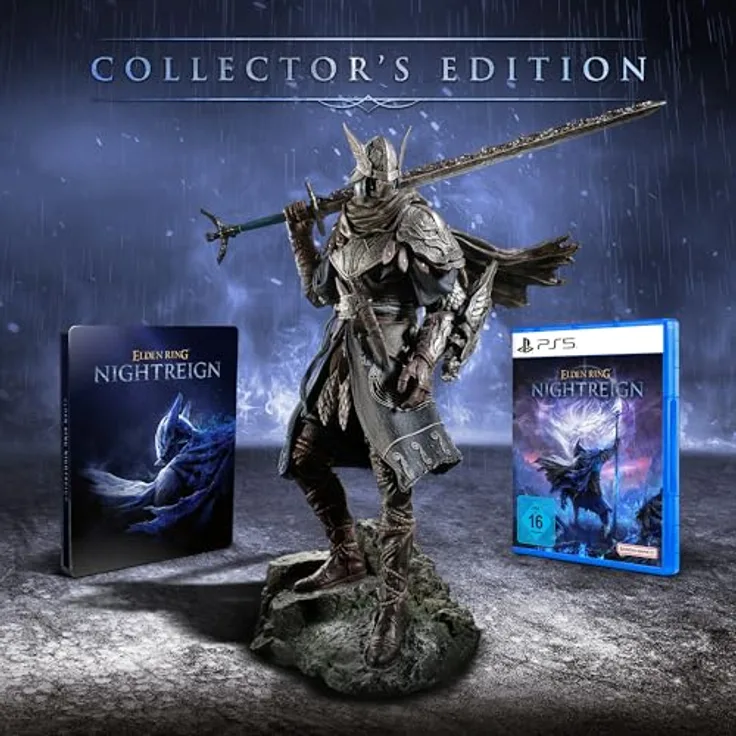 Bandai Elden Ring Nightreign - Collector's Edition [PlayStation 5] mit Wylder-Statue, Steelbook®, Artbook und Soundtrack