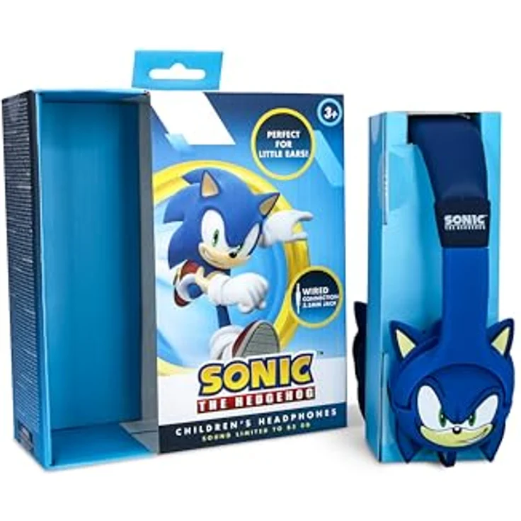 OTL Technologies Sonic The Hedgehog 3D Kopfhörer für Kinder, Blau, Weiß – Bild 9