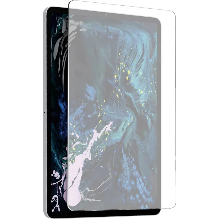 sbs mobile Displayschutzglas für iPad Pro 11" 2024, ultraresistent aus Hartglas mit perfekter Passform und Aussparungen für Kamera und Mikrofon