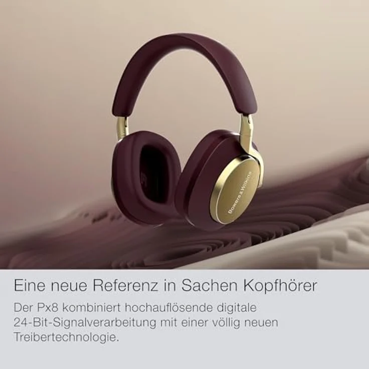BOWERS & WILKINS Px8, Over-ear Kopfhörer mit Noise Cancelling, 30 Stunden Akkulaufzeit, Bluetooth, Schwarz – Bild 5