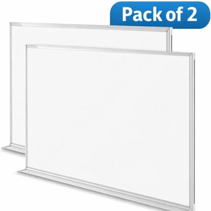 magnetoplan Stativ-Leinwand 2400 x 1350 mm, 16:9 Beamer-Leinwand für Präsentationen – Bild 2