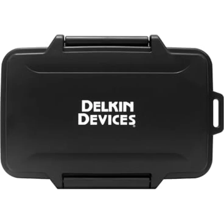 Delkin Devices CFexpress Typ B, SD- und microSD-Speicherkarten-Aufbewahrungstasche, robuste und wetterfeste Hülle mit Platz für 3 CFexpress, 2 SD und 2 microSD Karten – Bild 3