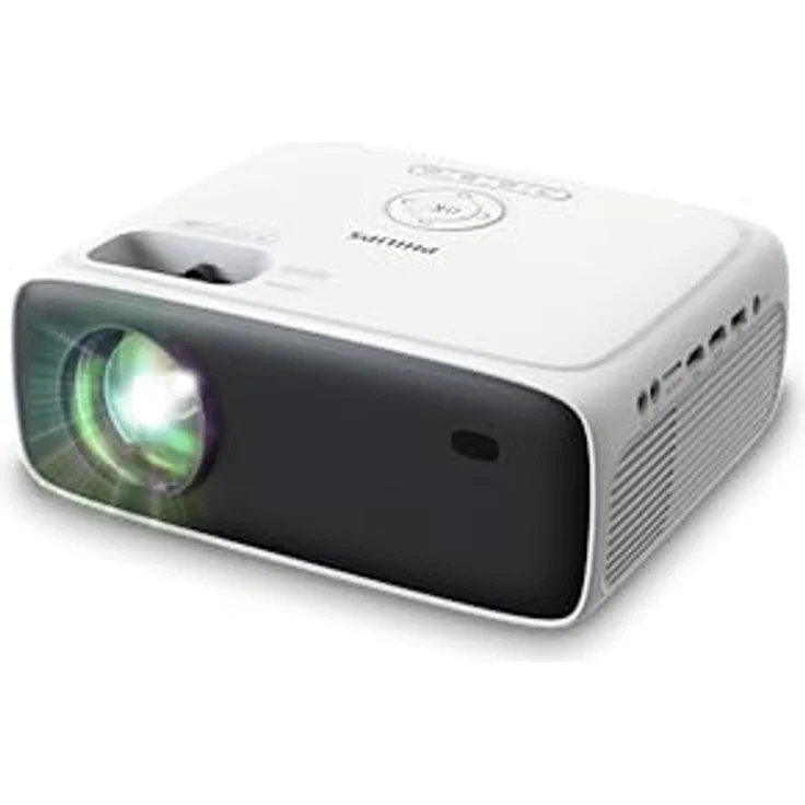 Philips NeoPix 200, Beamer Full HD 1080p, hoher Kontrast, mehrere Bildkorrekturen, mehrere HDMI-Anschlüsse – Bild 1