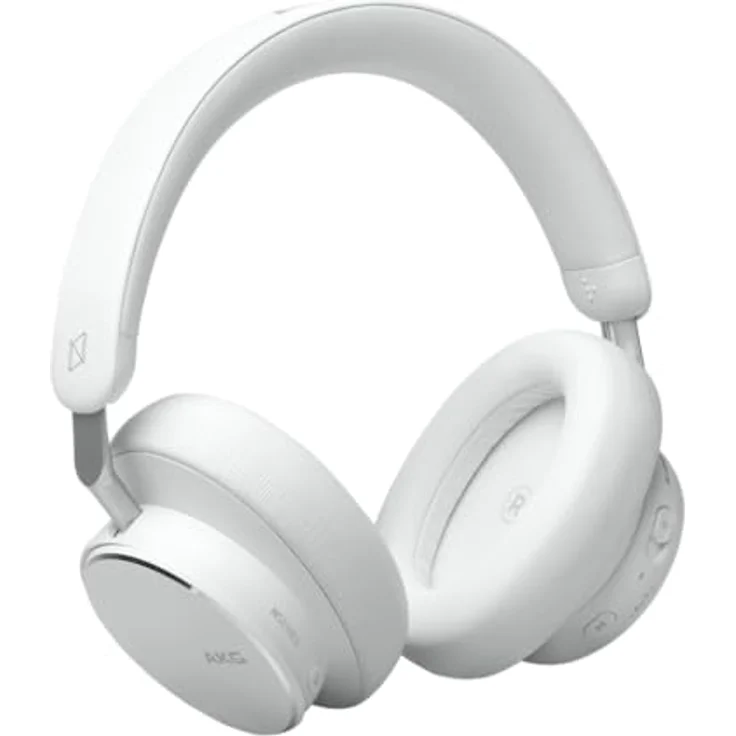 AKG N9 Hybrid Over-Ear Kopfhörer – Kabeloser kristallklarer Sound, True Adaptive Noise Cancelling, Zoom-zertifizierte Anrufqualität, 100h Akkulaufzeit, Bluetooth, USB-C, weiß – Bild 4