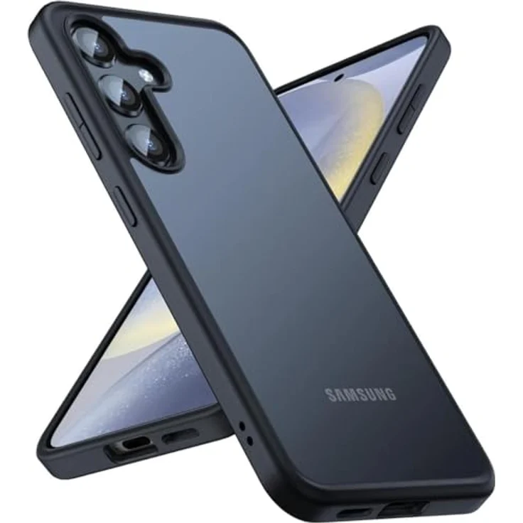 U Ultimate24Style Premium Hülle für Samsung Galaxy S24 – Robust, stoßfest, kratzfest mit 360° Airbag-Technologie & griffigem Design (Schwarz) – Bild 1
