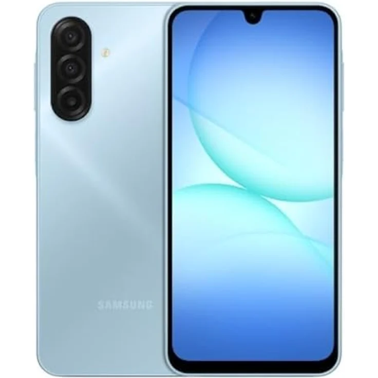 Samsung Galaxy A17, Smartphone mit 256GB Speicher, 6,7 Zoll Display, 50 MP Kamera, hellblau – Bild 1
