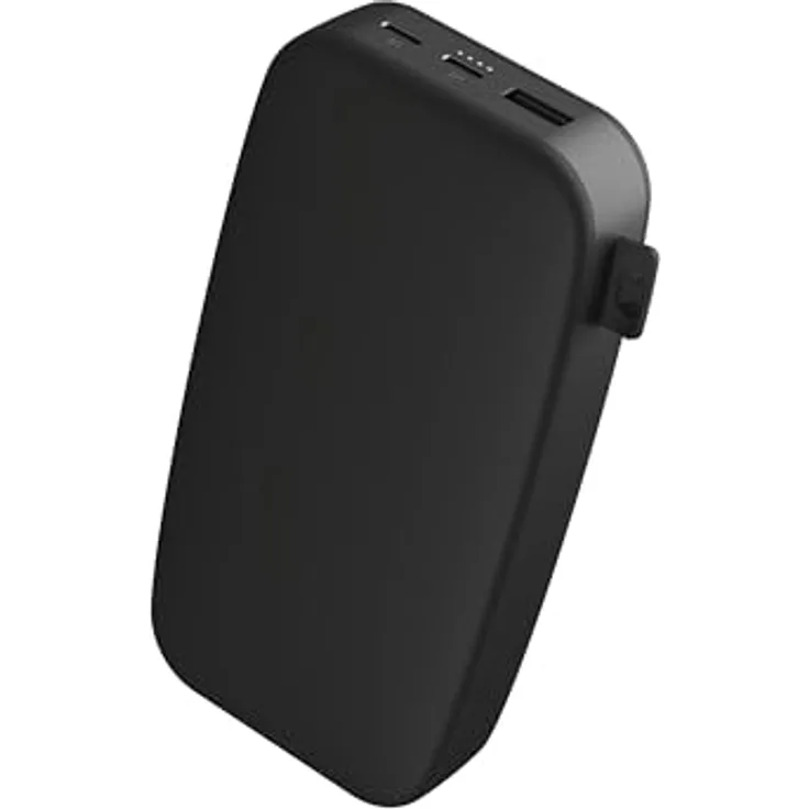 Fresh 'n Rebel 24000mAh Powerbank (USB-C in & Out), 20W Ultra Fast Charge, 6 Premium-Sicherheitsfunktionen, bis zu 8 Handy-Ladungen, Externer Akku mit 4 Power-Anzeigeleuchten (Storm Grey)