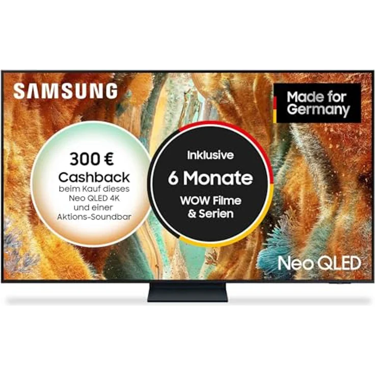 Samsung Neo QLED 4K QN70F, 85 Zoll (214 cm) Mini LED Fernseher mit NQ4 AI Gen2 Prozessor, Quantum Matrix Technology, Motion Xcelerator 144Hz, AirSlim Design, Smart TV – Bild 2