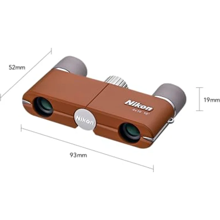 Nikon 4x10 DCF, Kompaktes Fernglas mit 10 mm Objektiv und 4-facher Vergrößerung, für Brillenträger geeignet – Bild 3