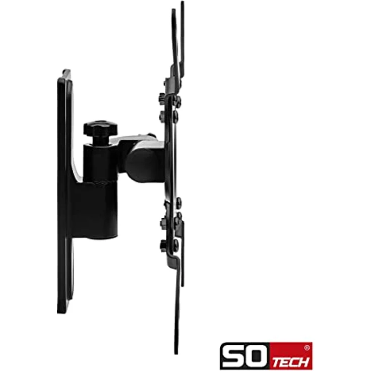 SOTECH TV Wandhalterung WH-01-43, drehbar und neigbar für 13-43 Zoll Bildschirmdiagonale, schwarz, Tragkraft bis zu 15 kg, VESA kompatibel – Bild 2
