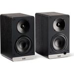 ELAC Kompakt Lautsprecher Debut ConneX DCB41, Boxen für Audiowiedergabe via HDMI, USB, Phono & Bluetooth, exzellenter Klang & hochwertiges Design, 1 Aktivlautsprecher-Set, Schwarz