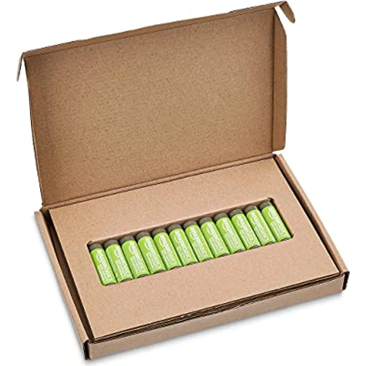 AmazonBasics – AA-Batterien mit hoher Kapazität, wiederaufladbar, 2400 mAh, 12 Stück, vorgeladen – Bild 5