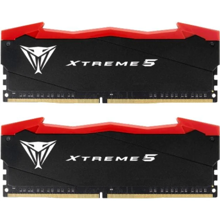 Patriot Viper Xtreme 5 (2 x 24GB, 7600 MHz, DDR5-RAM, DIMM), RAM, Schwarz – Bild 1