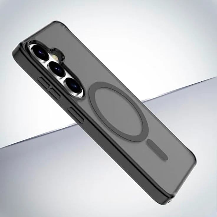 Cellular Line Frosty Mag Mantelhülle für Samsung Galaxy S26, Schwarz, mit magnetischer Befestigung, versandkostenfrei – Bild 2