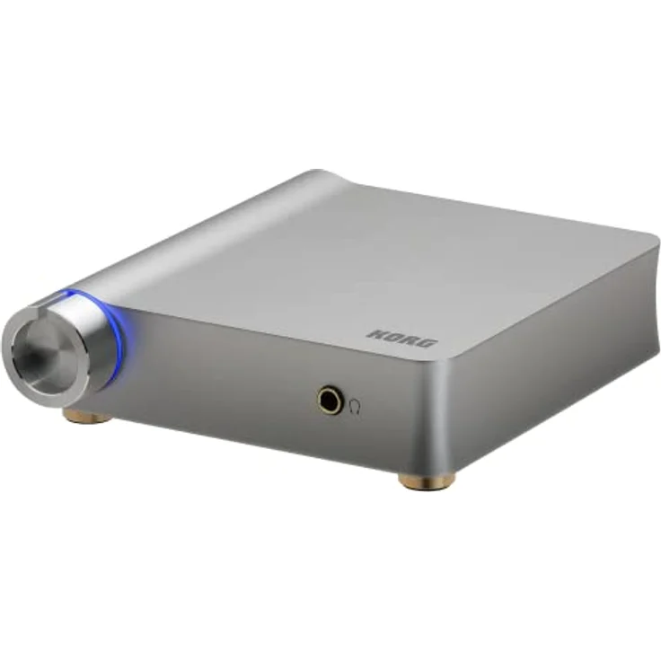 Korg DS-DAC-10R Audiokonverter-Digitalwandler, USB Typ B, 10-20000 Hz, 10-40000 Hz, 2,5 W, Maße 155 x 185 x 49 mm, Schwarz – Bild 2