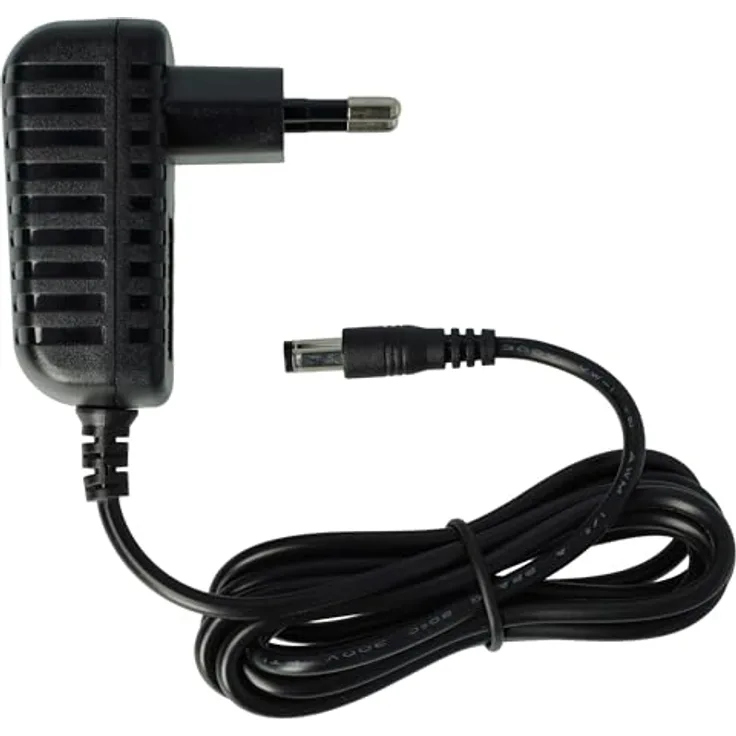 vhbw Netzteil kompatibel mit V-Tech Kidi Smart Glow Art, AC/DC Netzadapter mit Euro-Stecker, schwarz, 7,5 V / 0,4 A