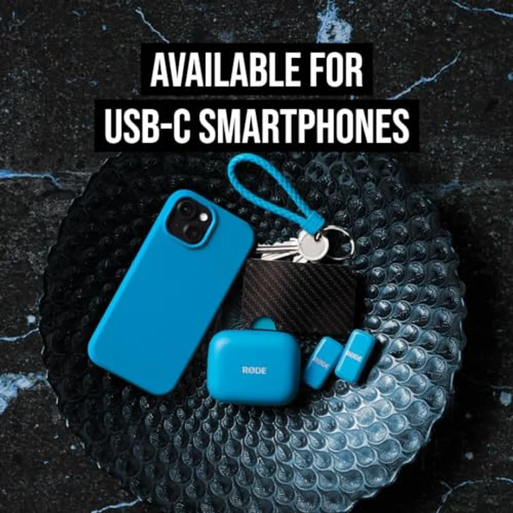 RØDE Wireless Micro, Drahtloses Mikrofon-System mit USB-C, blau – Bild 7
