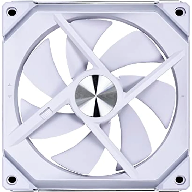 Lian Li PC Lüfter 140mm UNI FAN SL140 V2 RGB PWM - PC Fan - L-Connect 3-Software - 32 RGB-LEDs - Gehäuse Lüfter - RGB Lüfter 140mm - Gehäuselüfter 140mm - Lüfter PC - PC Lüfter RGB - Weiß – Bild 4