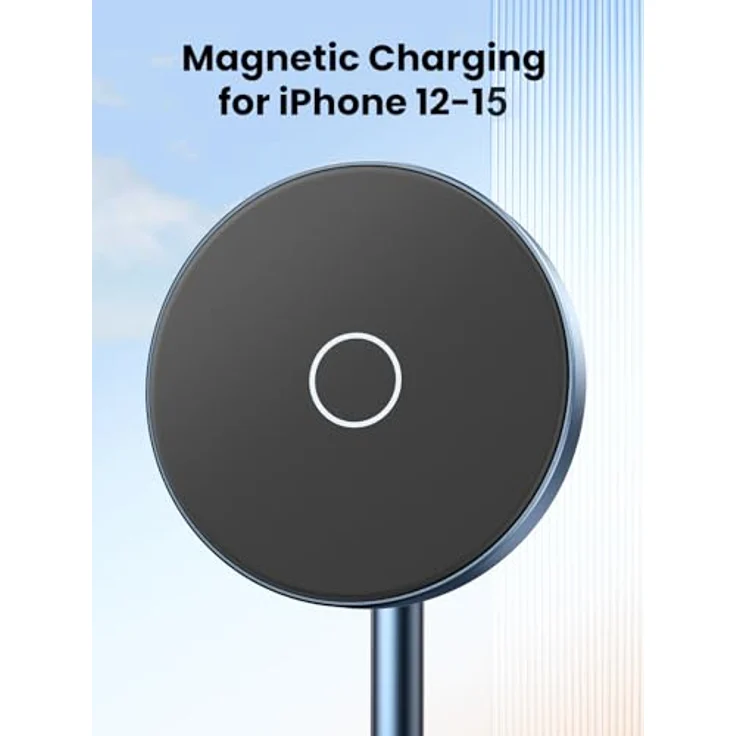 UGREEN 2 in 1 iPhone Ladestation Wireless Charger für iPhone 15/15 Plus/15 Pro/15 Pro Max/14/13/12, AirPods 3/2/Pro, Magnetischer Ladeständer Kabelloses Ladegerät unterstützt Standby-Funktion – Bild 3