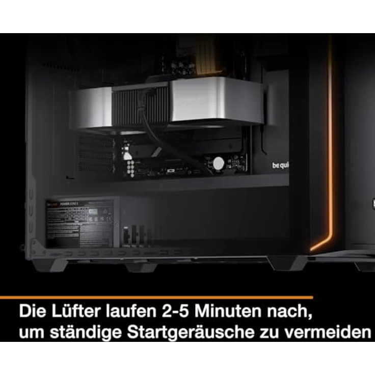 be quiet! Power Zone 2 1200W Netzteil, 80 Plus Platinum, Cybenetics Platinum, semi-passive Kühlung, Pure Wings 3 140mm Lüfter, PCIe 5.1/ATX 3.1 – Bild 4
