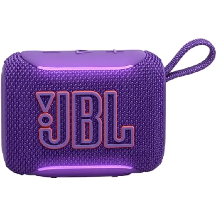 JBL GO 5, Ultra‑tragbarer Bluetooth‑Lautsprecher mit JBL Pro Sound, kräftigem Bass, AirTouch‑Pairing, wasserdichtem Design und 10 Stunden Wiedergabezeit, Lila – Bild 2